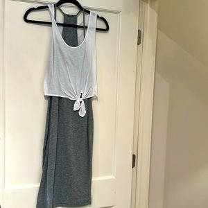 Monrow tshirt dress with tank